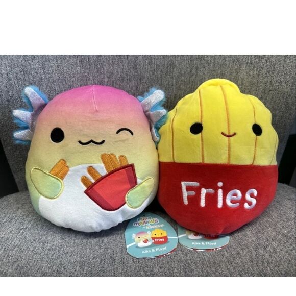Cute Flip Plush FlipAMallows 8" Aika Floyd Fries Squishmallows - Picture 1 of 16